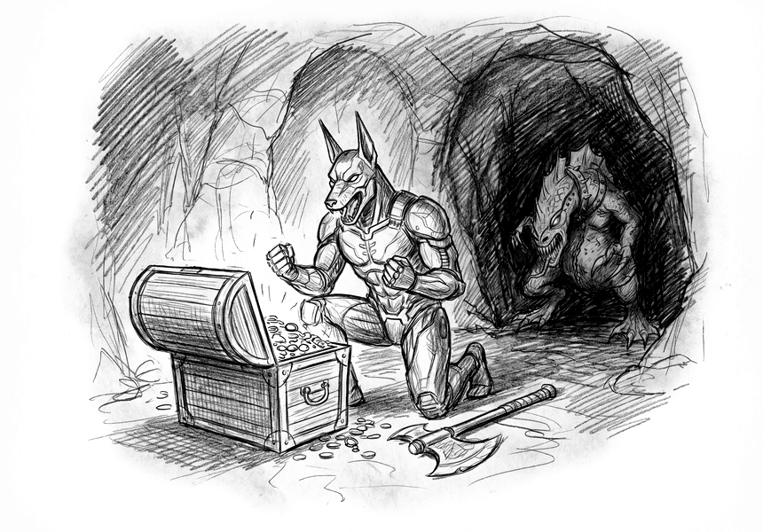 Скриншот Подземелий